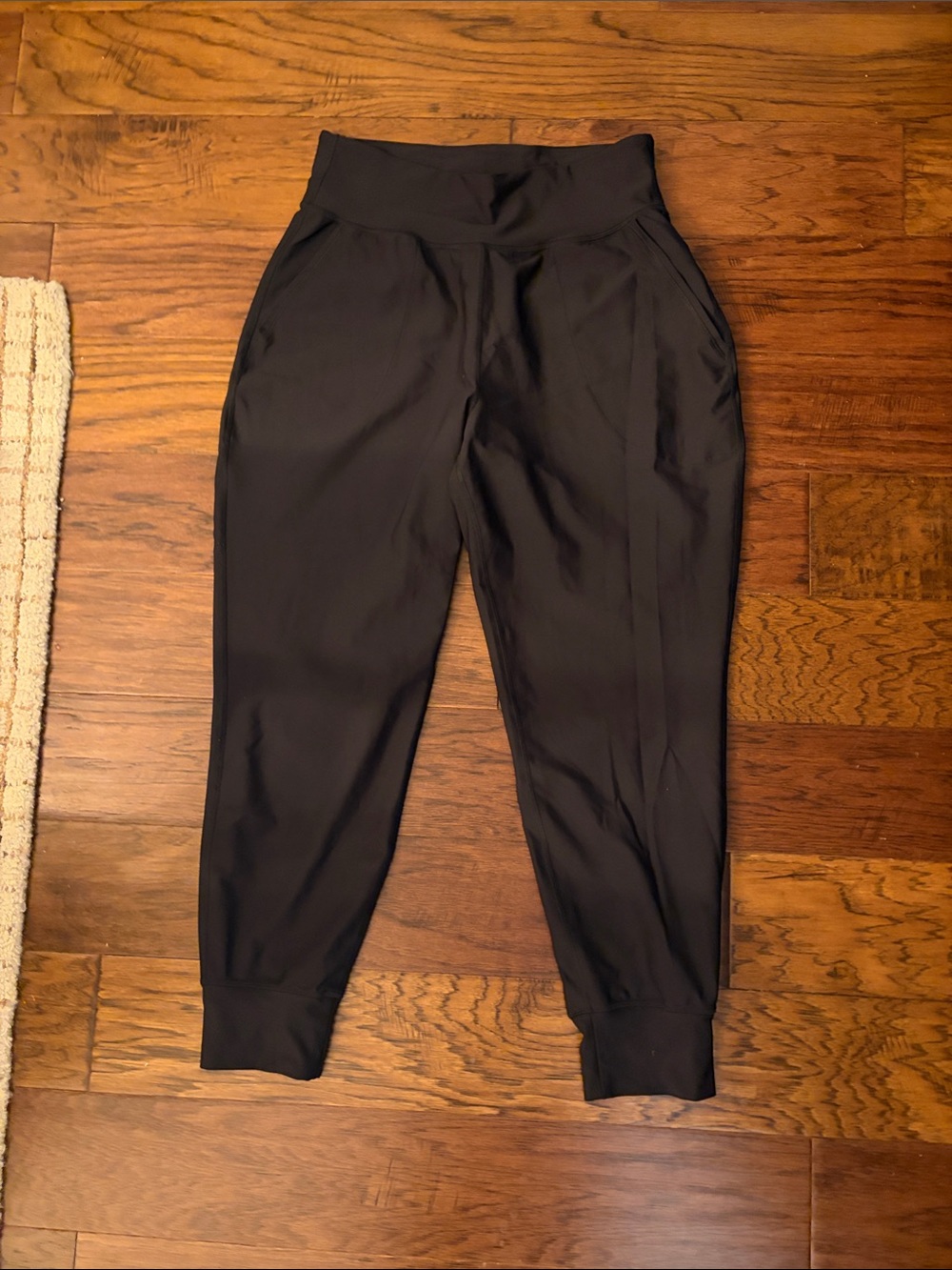 Old Navy Black High-Waist Track Joggers